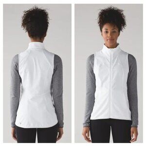 Lululemon Hill And Valley White Lightweight Athletic Vest 6